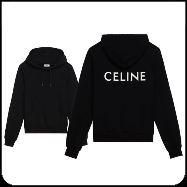 注目の逸品 CELINE セリーヌ  パーカー コピー バックロゴ フーディー 20052003